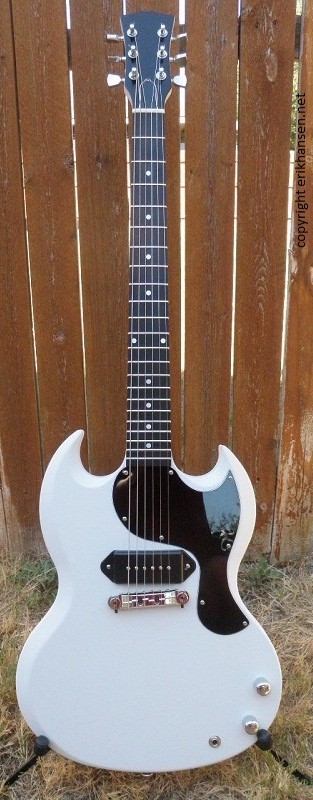 White SG Jr Guitar