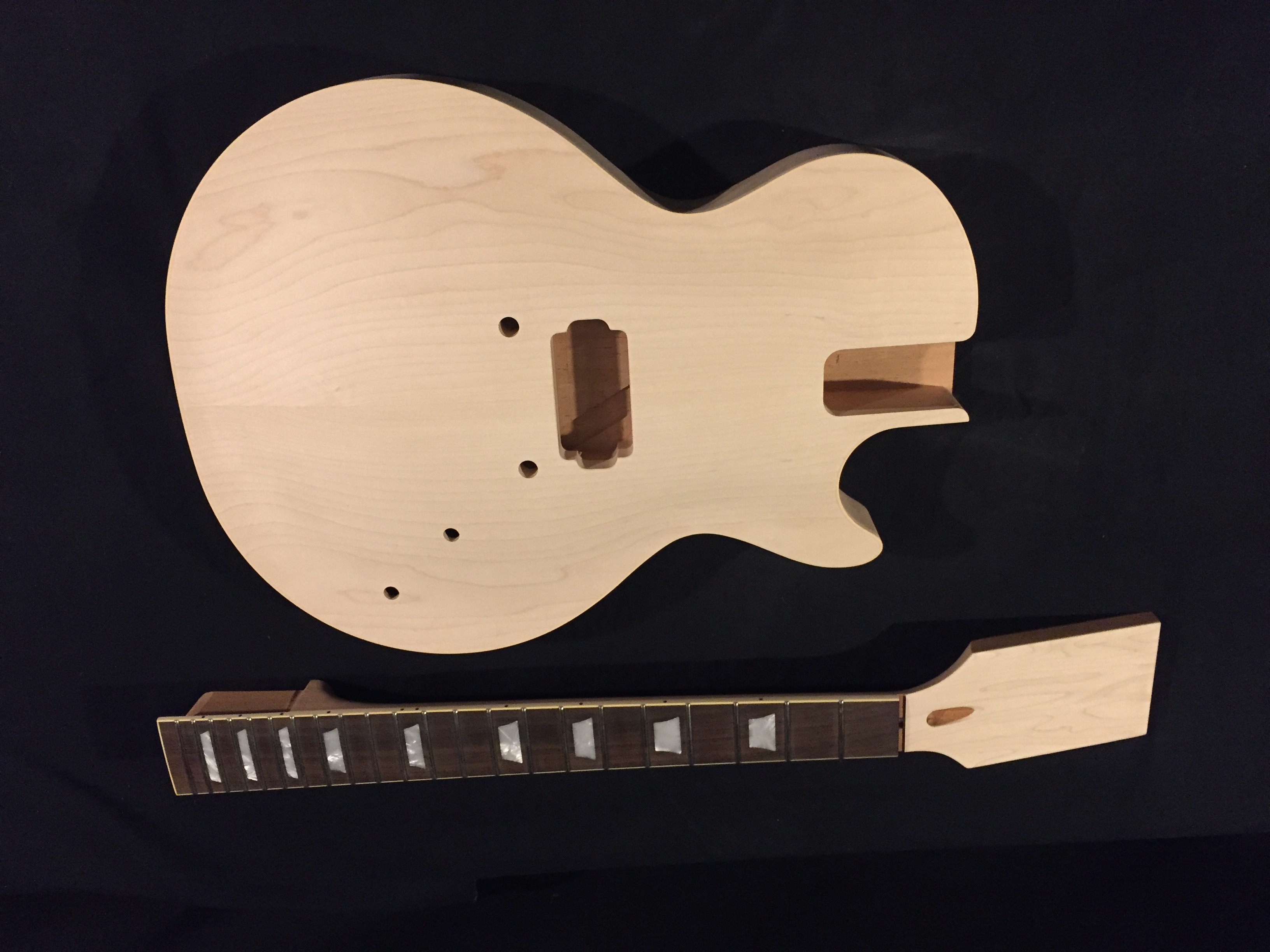 carved top guitar kit