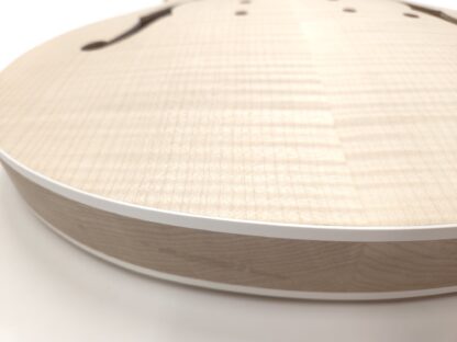Double Cut Archtop - 4A Flame - Binding - Luminlay - Image 3