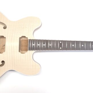 Double Cut Archtop - 4A Flame - Binding - Luminlay