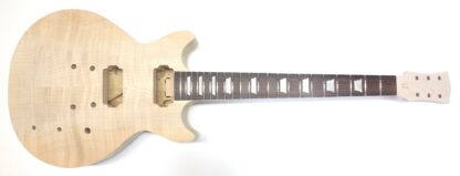 59 Carved Top Double Cut - Black Limba - Flame Maple