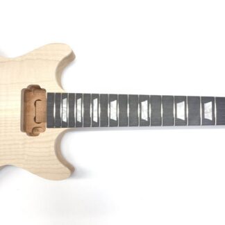 59 Carved Top Double Cut - Flame Maple