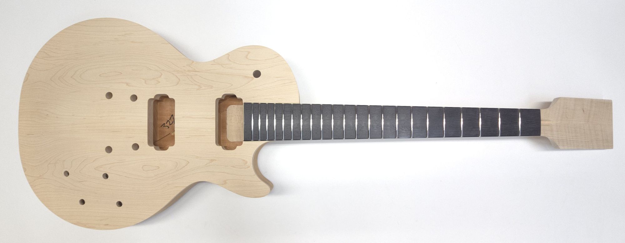 AX Carved Top - Flame Maple Neck - Royal Blackwood