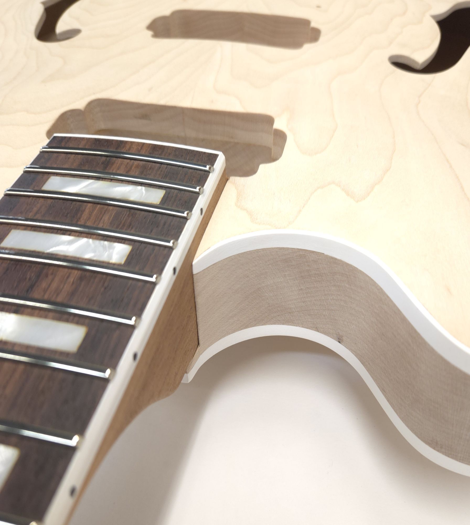 Double Cut Archtop - Binding - Blocks - ABR - Image 5
