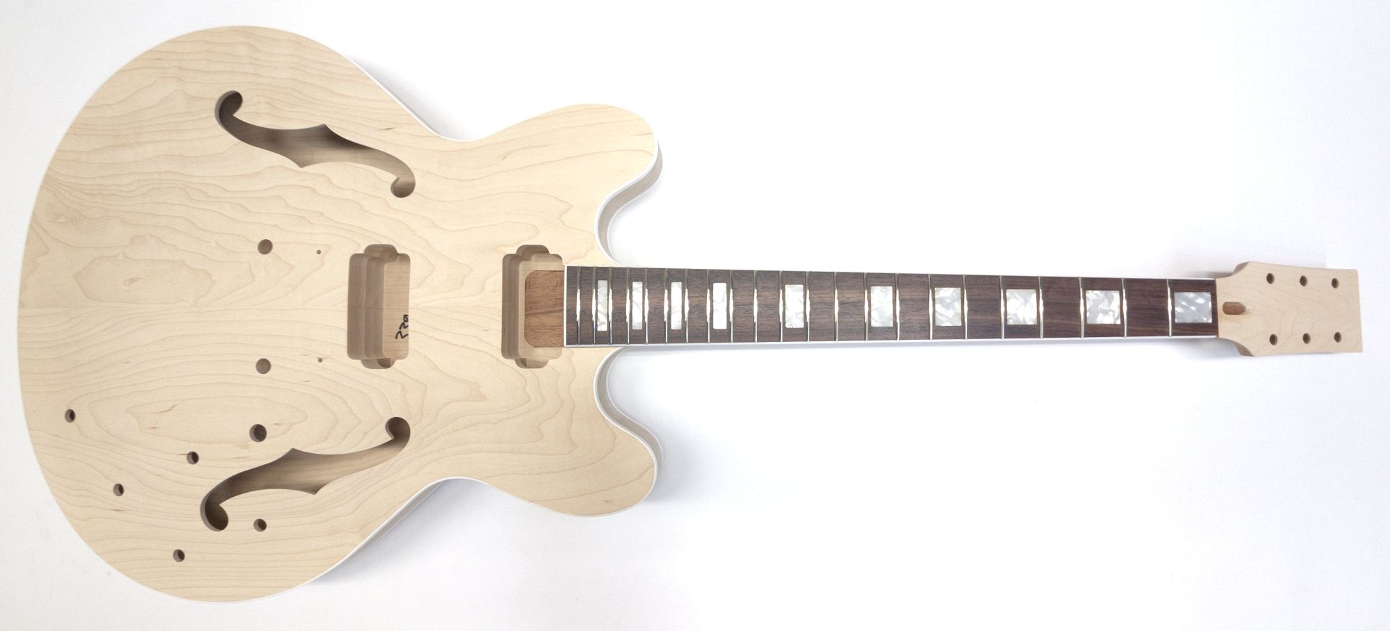 Double Cut Archtop - Binding - Blocks - ABR