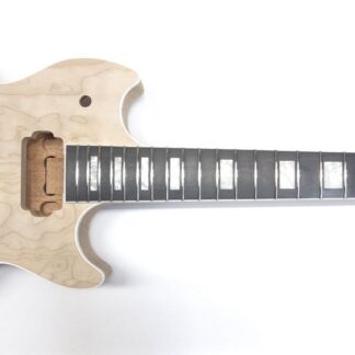 59 Carved Top Offset DC Custom - Quilt - Ebony - Blocks - Binding